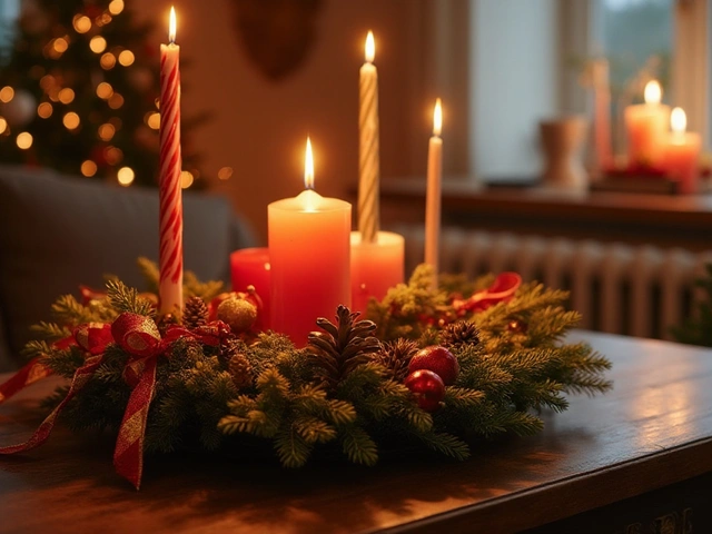 Jak správně umístit svíčky na adventní věnec