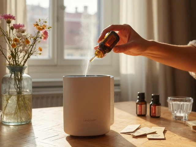 Co dát do aroma difuzéru: bezpečné suroviny, dávkování a recepty (2025)