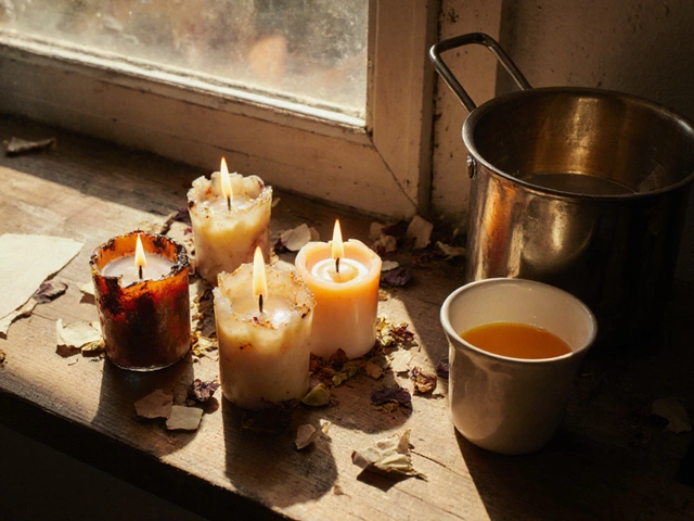 Co se děje s starými svíčkami? Jak je správně využít a nevyhodit
