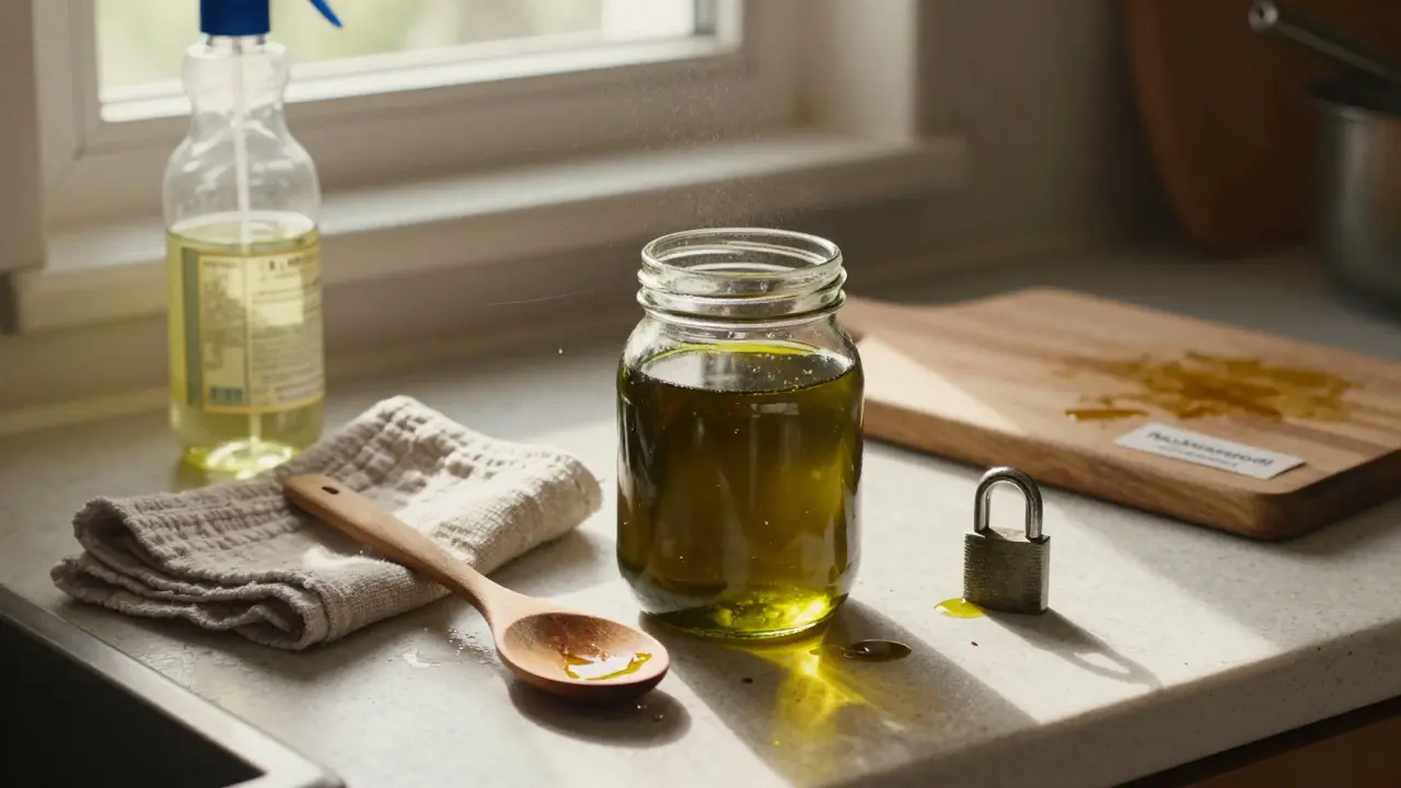 Co se dělá se starým olivovým olejem? Praktické využití i bezpečnostní tipy