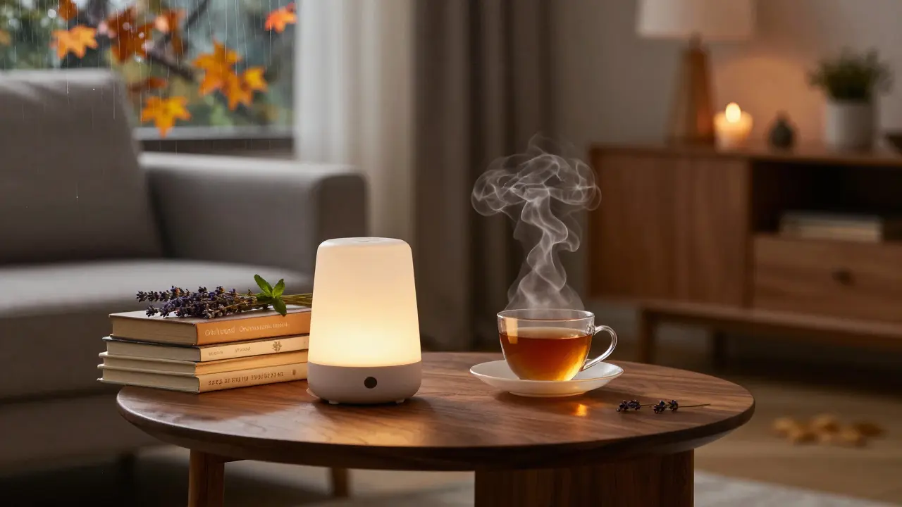 Jak poznat, že difuzér skutečně pracuje správně?