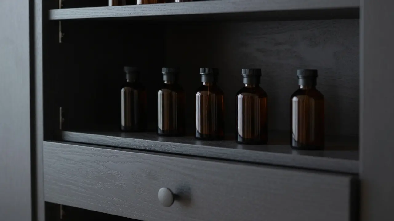 Správné skladování parfémů v tmavém a chladném šuplíku