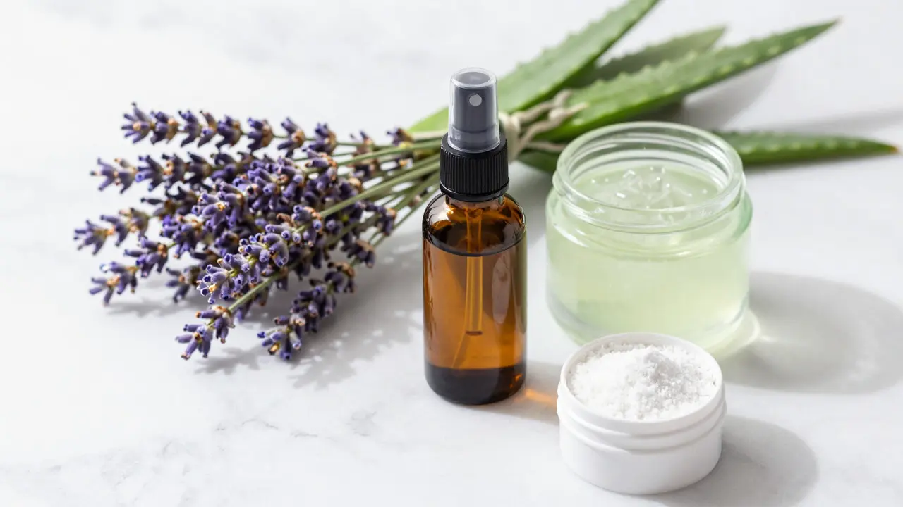Ingredience pro domácí výrobu aromatických sprejů na mramoru